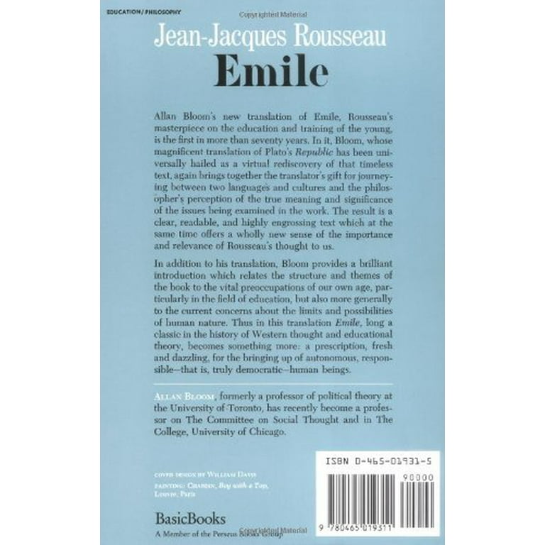 Emile : Or On Education (Paperback) - Walmart.com