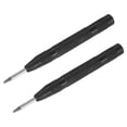 thumbnail image 1 of Uxcell 2-Pack Punzón Automático, Herramienta de Punzón de Clavo de Resorte de Acero de Alta Velocidad de 5.2" para Placa de Acero/Tablero de Madera/Vidrio[Negro], 1 of 1