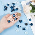 thumbnail image 3 of 20pcs Luminous Dragon Craft Safety Eyes 22mm Luminous Safety Craft Eye Dragon Eye Plastic & Glass Craft Eyes Half Round Safety Eyes for Puppet Plush Bear Decor Royal Blue, 3 of 6