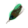 thumbnail image 1 of Men Handmade Colorful Feather Brooch Wedding Bouquet Lapel Pin Brooches Green, 1 of 8