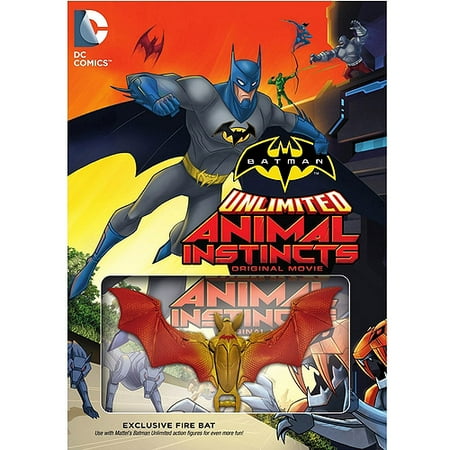 Batman Unlimited: Animal Instincts (DVD + Figurine ) (Walmart Exclusive) (Widescreen)