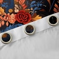 thumbnail image 4 of Feelyou Western Mandala Floral Black Out Curtains, Rustic Farmhouse Curtains Pack of 2 (42x63 Each), Retro Bohemian Style Bedroom Curtains, Window Curtains Bedroom Decor, 4 of 6