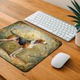 thumbnail image 4 of Treeing Walker Coonhound Dog Art Nouveau Mouse Pad Low Profile Gaming Mat, 4 of 7