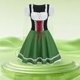 thumbnail image 2 of Ruyang Summer Dresses for Women Oktoberfest Outfits Dirndl Dress Traditional German Festival plus Size Dresses Long Sleeve, 2 of 9