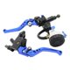 thumbnail image 1 of de 2 palancas de cilindro de embrague de de 7/8 pulgadas, conjunto de accesorios para motocicleta Azul Soledad Palanca de freno hidráulico, 1 of 8