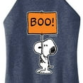 thumbnail image 3 of Peanuts - Snoopy Boo Sign - Juniors High Neck Tank Top, 3 of 6