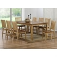 thumbnail image 2 of Sunset Trading Brook 9-Piece 72" Rectangular Extendable Wood Dining Set in Cream, 2 of 5