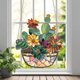 thumbnail image 4 of Suculenta acrílica para colgar en la ventana Decoración artística acrílica para colgar en la ventana, 4 of 6