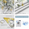 thumbnail image 6 of Blackout Curtains for Bedroom, Flowers Eucalyptus Room Darkening Window Drapes for Living Room, Rustic Botanical Daisy Leaves Floral Thermal Insulated Grommet Curtains, 42x54 inch, 2 Panels, 6 of 9