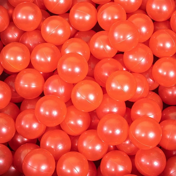 Ball Pit Balls for Toddlers 100 pcs, BPA Free Plastic Pool Ball for Kids Children, 2.15“ Crush Proof Ocean Balls Fun Toys Gift for Ball Pit, Kids Play Tent, Bounce House, White