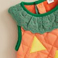 thumbnail image 6 of Hirigin Toddler Baby Girl Boy Halloween Outfit Pumpkin Face Romper Jumpsuit Sleeveless Bodysuit Cute Pumpkin Clothes, 6 of 8