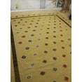 thumbnail image 2 of Berjasta Patti Lt. Gold/Green Rug, 8'5" x 11'4", 2 of 9
