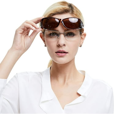 Njide Unisex Wraparound  Glasses Polarized Wear Over Sunglasses 8953