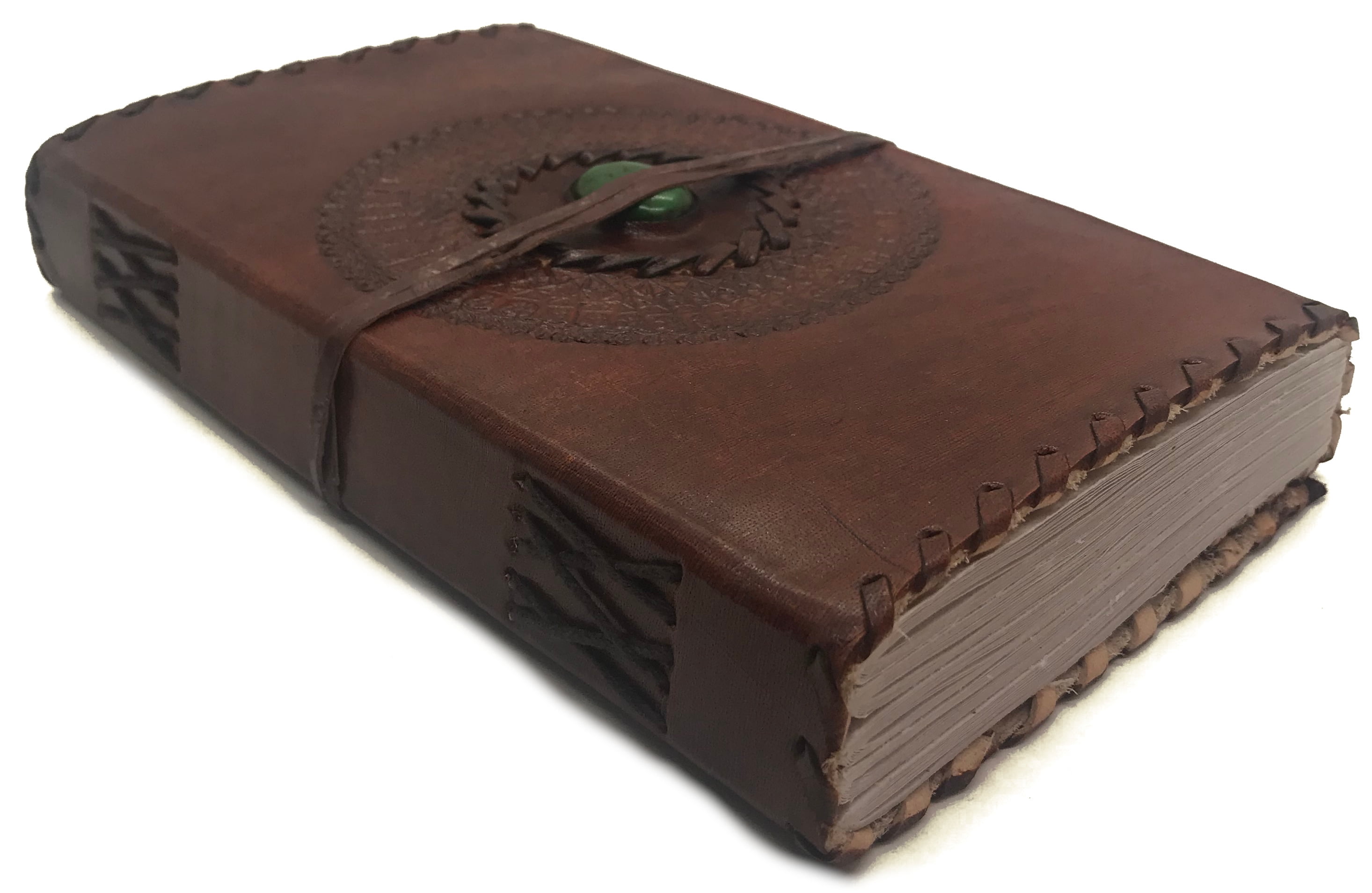 LEATHER JOURNAL - Handmade Antique Writing Notebook- Daily notepad, art