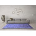 thumbnail image 3 of Ahgly Company Indoor Rectangle Oriental Blue Traditional Area Rugs, 4' x 6', 3 of 4