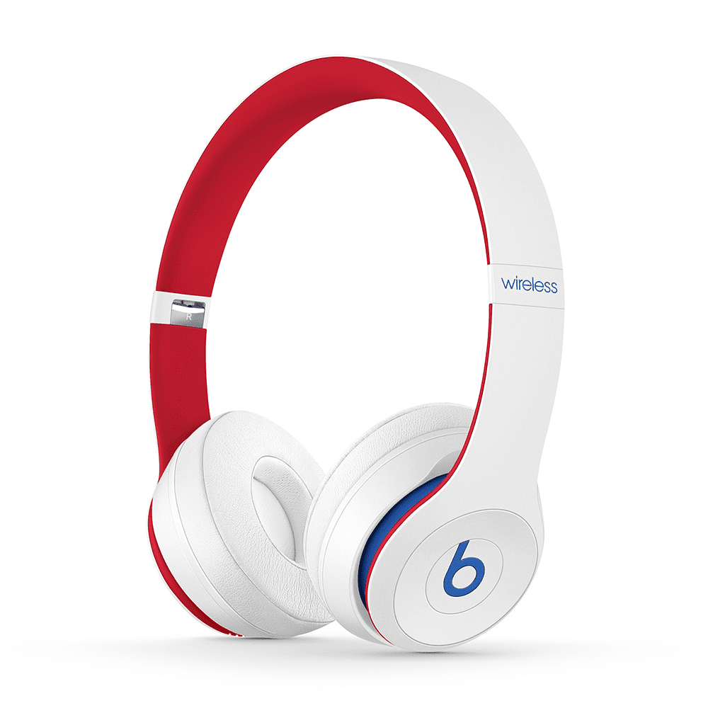 オーディオ機器 ヘッドフォン Beats by Dr. Dre Solo3 Noise-Canceling Wireless On-Ear Headphones and  Over-Ear Headphones, Club White, MV8V2LL/A