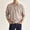 Khaki, variant on Polo T Shirts for Men Long Sleeve Button Down Polo Tees Loose Fit Green T-Shirt for Men
