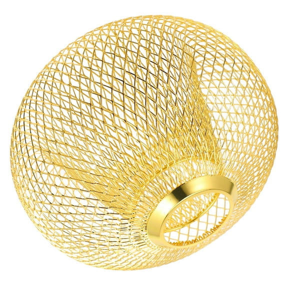 Raindrops Hollow Lampshade Ceiling Fan Replacement Wire Lampshade Mesh Lamp Shade Iron Wire Lampshade