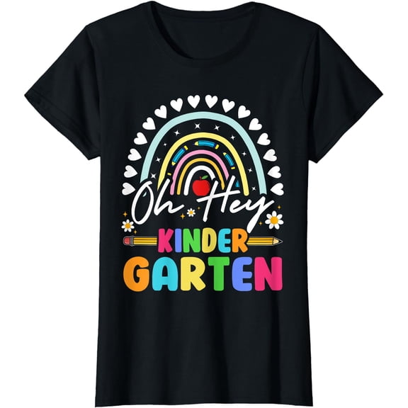 Hey Kindergarten Back To school Kindergarten Teacher T-Shirt