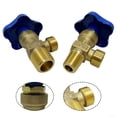 thumbnail image 2 of Arkzeo quality WP-15 small argon gas cylinder valve with copper head and steel reliable Small teeth bottle head, 2 of 5