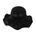 thumbnail image 5 of Straw Hats for Women , Bucket Hats for Men , Woman Hat Women's Summer Sun Hat with Ruffle Edge and Bow for Beach Travel Outdoor Activities, 5 of 5
