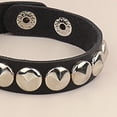 Men's Punk Braided Wide Leather Tribal Cuff Bangle Bracelet Adjustable