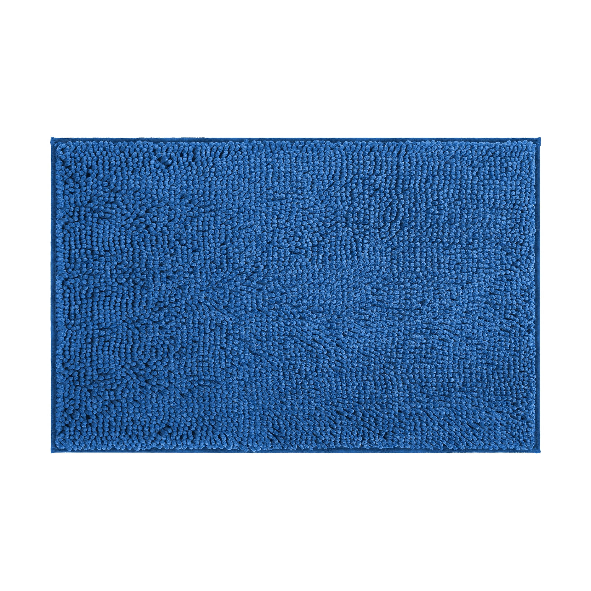 Luxury Chenille Bathroom Rugs with Non Slip Bath Mat for Tub Bottom