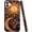 Celestial Sun Moon Stained Glass, variant on Case for iPhone 15 Pro - Slim Fit Anti-Scratch Phone Case for Girl Women - Halloween Skeleton Bloom Floral (Glossy)
