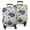 Pioneer Flower Floral-3, variant on Pioneer Flower Floral Print Pattern Luggage Cover Fashion Suitcase Cover Baggage Covers Fit 25-28 Inch Luggage (Go Travel)