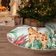 thumbnail image 5 of Haiem Animals-1 Pattern Christmas Tree Skirt Merry Christmas Party Christmas Tree Decoration,New Year Decorations-30", 5 of 6