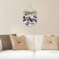 thumbnail image 6 of Eggplants Welcome Sign for Front Door Wreath Door Sign for Farmhouse Porch Decoration Indoor Outdoor, 6 of 7