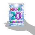 thumbnail image 6 of NobleWorks - 1 Funny 20th Birthday Greeting Card - Milestone (Not 3D or Layered) C9394MBG, 6 of 7