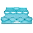 thumbnail image 1 of WASHWEPE Kitchen Dumpling Maker Sky Blue PP Non Stick Surface 1Pcs, 1 of 8