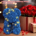 thumbnail image 4 of Rose Teddy Bear 25 Cm Artificial para El Cumpleaños San Valentín, 4 of 9