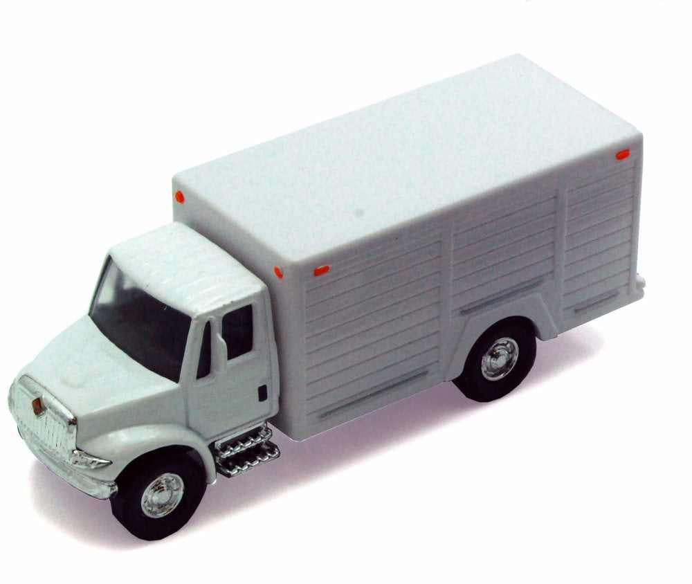 International Beverage Delivery Truck, White Showcasts 2112WBV 5.25