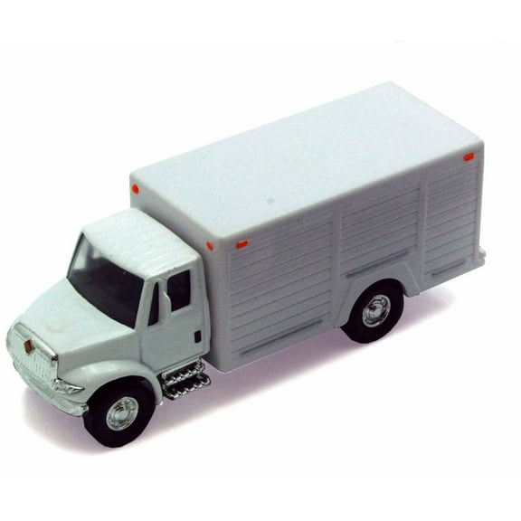 International Beverage Delivery Truck, White - Showcasts 2112WBV - 5.25 Inch Scale Diecast Model Replica (Brand New, but NOT IN BOX)