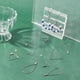 thumbnail image 3 of Kit para hacer aretes de 48 piezas, aros con cuentas, alambre de acero inoxidable, ganchos, anillos abiertos y tuercas para aretes., 3 of 9