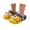 Yellow, variant on Boy Girl Clogs Cartoon Big Eye Cute Pattern Summer Indoor Outdoor Slip-On Beach Shoes Toddler Sandals