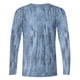 thumbnail image 4 of Blusas y camisas de manga larga con cuello redondo para hombre, camisetas casuales con estampado de moda, blusas de manga larga con cuello redondo, blusas para hombre, blusa de poliéster, 4 of 5