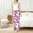 thumbnail image 4 of Pajama Pants Women - Gorgeous Orchids Flowers Soft Breathable Sleep & Lounge Pants for Women, Comfy Casual Pj Pants Bottoms with Pockets, 4 of 7