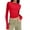 Red, variant on Gubotare Womens Mesh Long Sleeve Tops Crew Neck Sexy See Through Tee Shirts Party Club Night Lace Blouse Sheer Shirts for Women (Mint Green,XS)