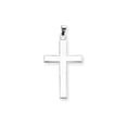 thumbnail image 1 of 14k White Gold Florentine Cross Pendant, 1 of 3