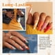 thumbnail image 3 of Kit de esmaltes de uñas Beetles Fall Gel, 23 unidades, naranja, burdeos y rojo, 3 of 9
