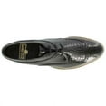 thumbnail image 4 of Stacy Adams Mens Black Shoes Dayton Wingtip Shiny Leather Tuxedo 00605-01, 4 of 8