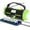 Green, variant on Portable Emergency Hand Crank Radio, AM/FM NOAA Weather Radio, 4000mAh Power Bank, Camping Fan, LED Lamp, LCD Screen, SOS Alarm, Flashlight, Survival Gear for Camping & Home