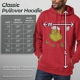 thumbnail image 5 of Men's Dr. Seuss Christmas The Grinch Who Me Pull Over Hoodie, 5 of 9