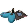 thumbnail image 3 of Puff Cama Individual Baggy 2 en 1 Turquesa 100 x 180 cm, 3 of 3