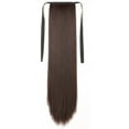 thumbnail image 2 of Hevirgo 45/55/65cm Women Long Straight Wig Ponytail Hair Extension Cosplay Hairpiece, 2 of 8