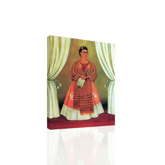 Frida Khalo Self Portrait Ii - Canvas OR Print Wall Art