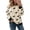 Multicolor&18^0901Q, variant on Fabrcox Womens Crew Necks Sweatshirts Polka Dot Oversized Graphic Sweatshirt for Women Long Sleeve Vacation Lounge Soft Y2k Trendy Fall Sweatshirts for Women Pullover Beige XL